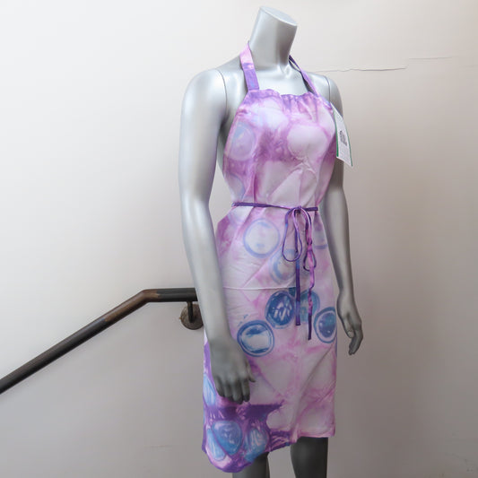 Upcycled Apron: Multicolor Tie Dye