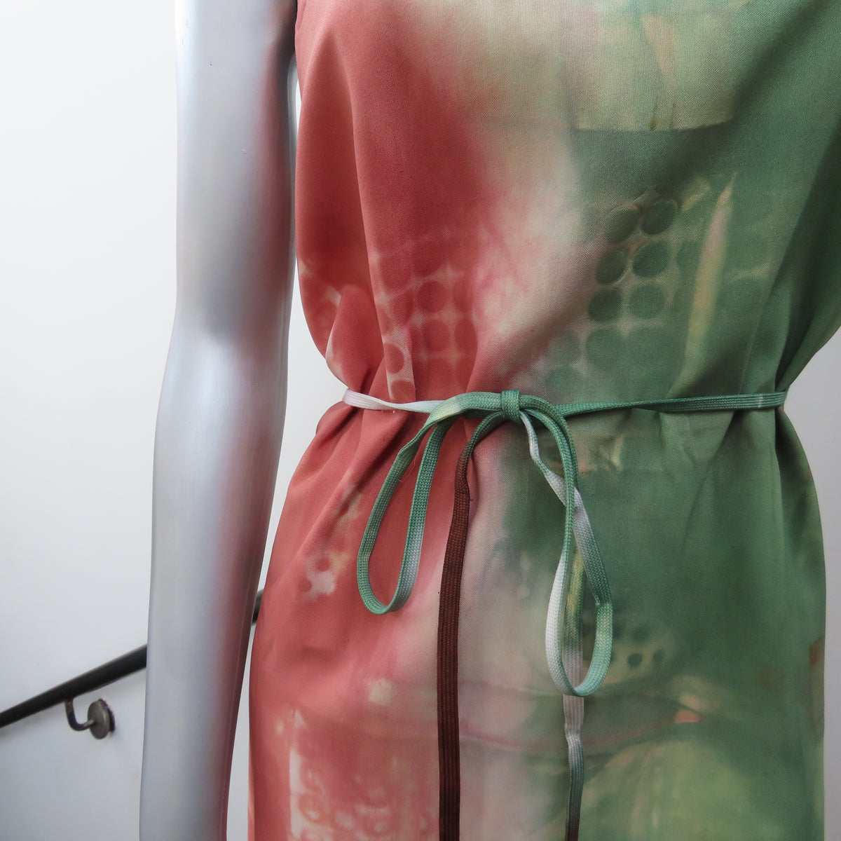 Upcycled Apron: Multicolor Tie Dye