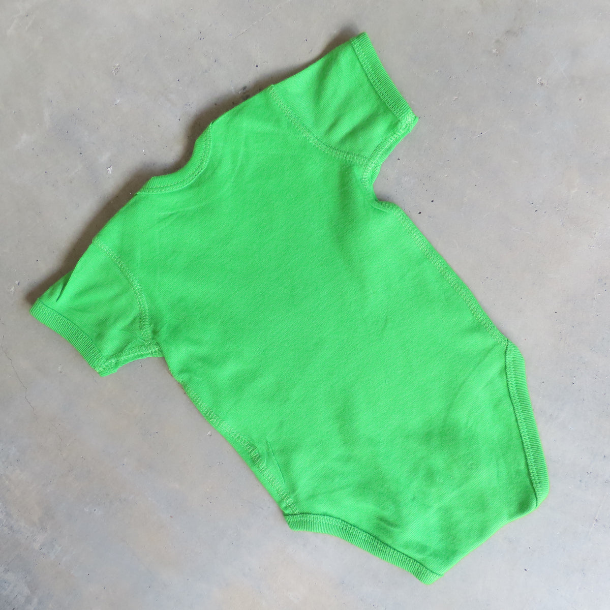 MASS MoCA Baby Romper: Apple Green
