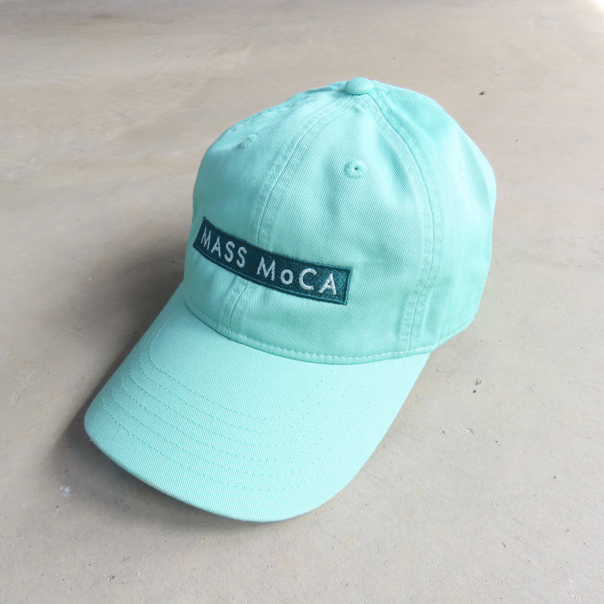 MASS MoCA Ball Cap: Mint