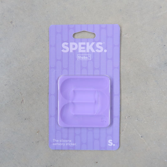 Slabs Silicone Sticker: Square Path Purple