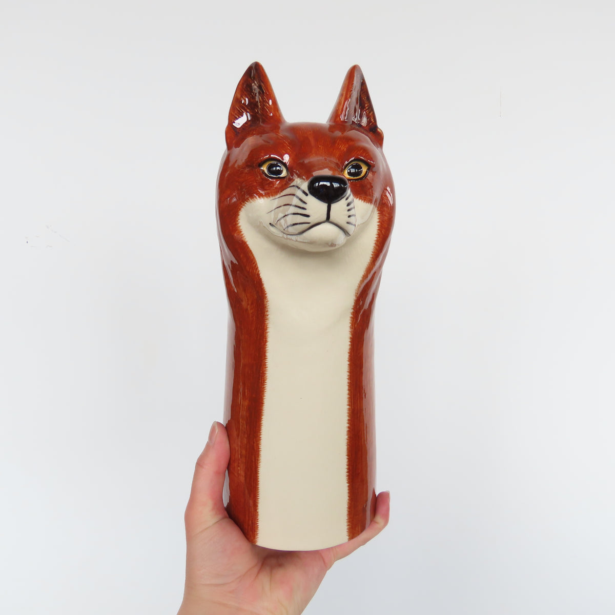 Flower Vase: Fox