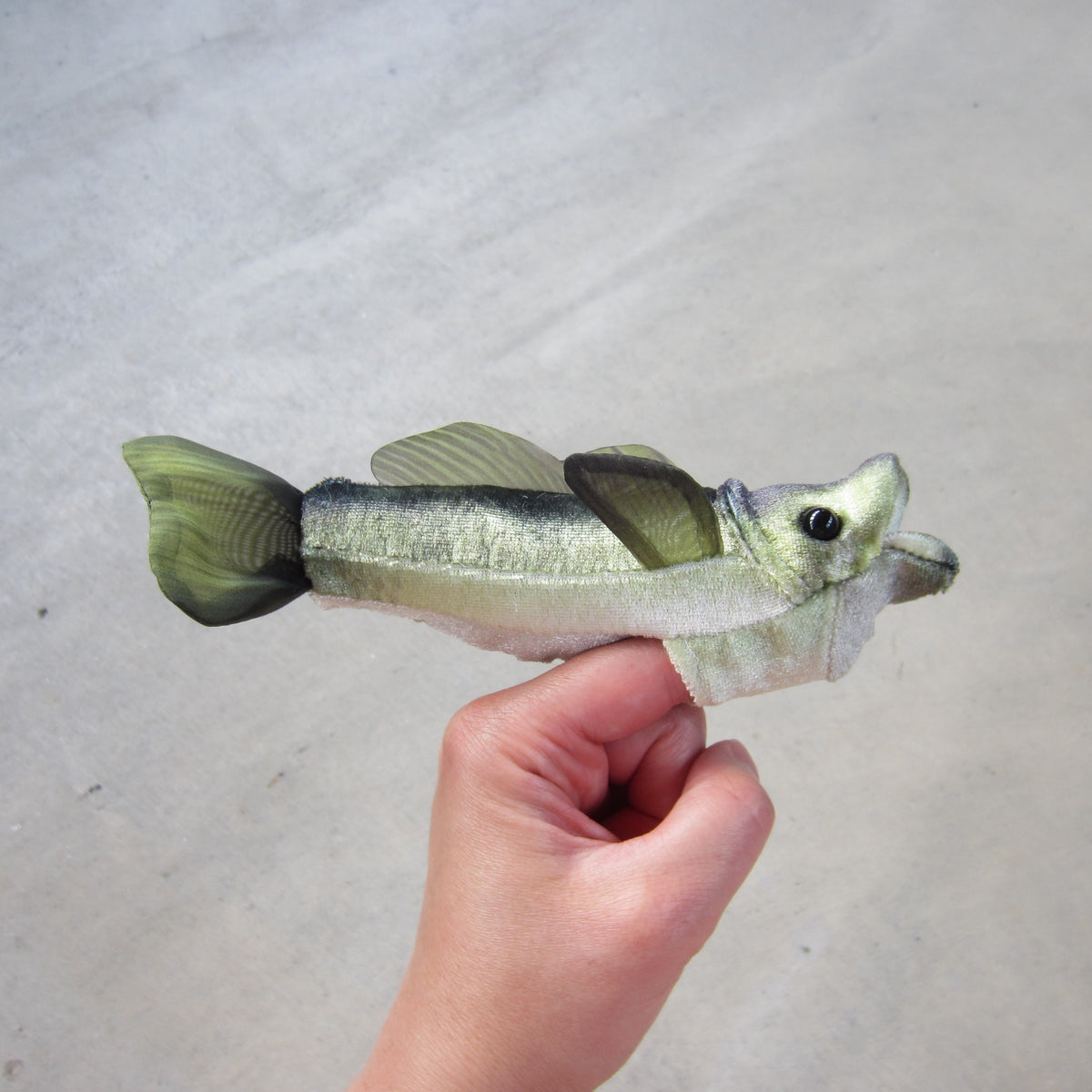 Finger Puppet: Mini Largemouth Bass