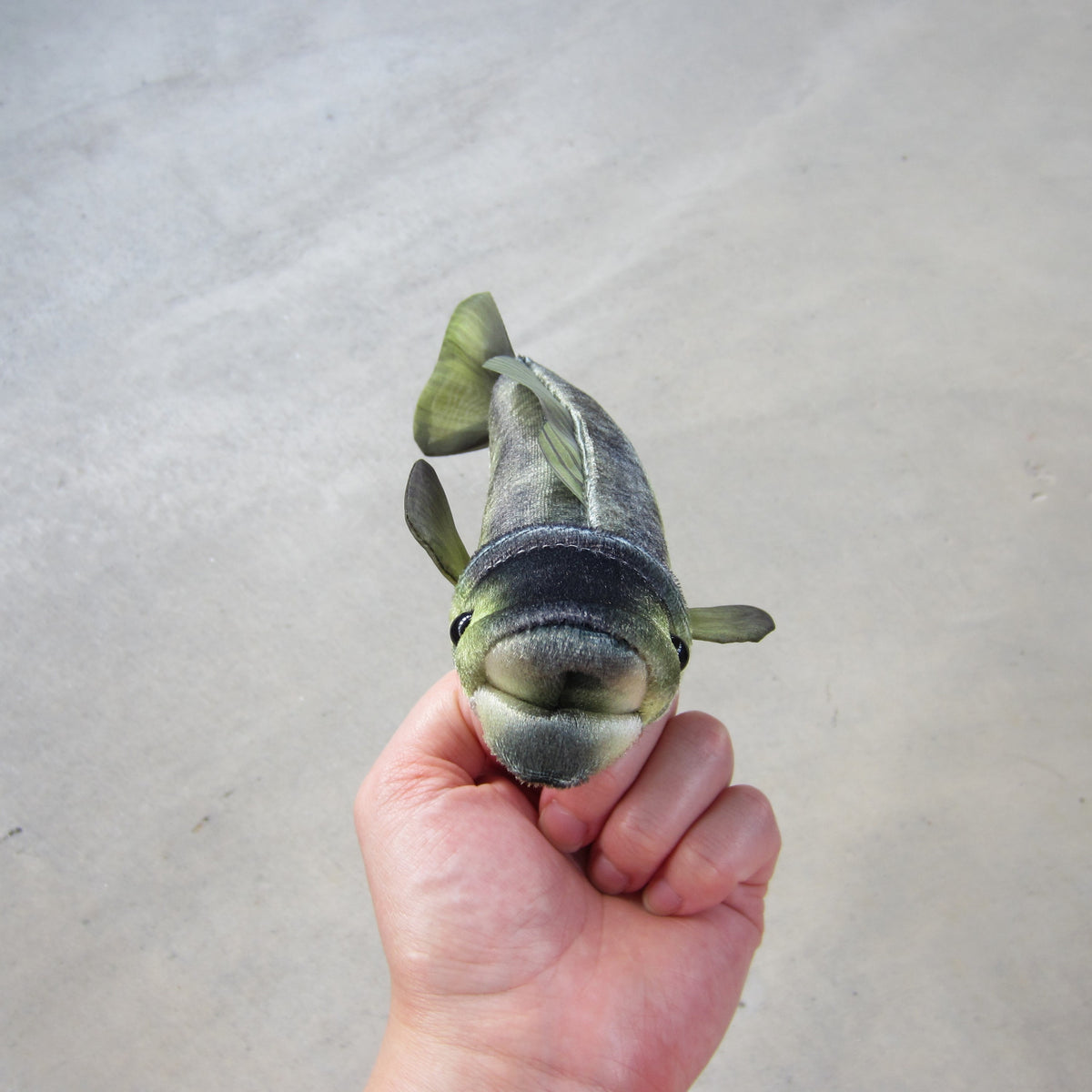 Finger Puppet: Mini Largemouth Bass