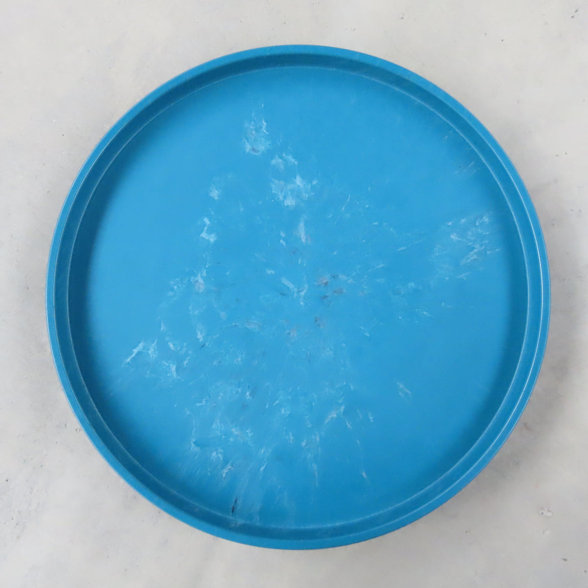 Recycled Denim Serving Tray: Blueberry