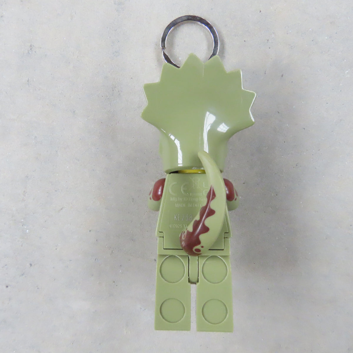 LEGO Minifigures Keychain Light: Triceratops Costume Person