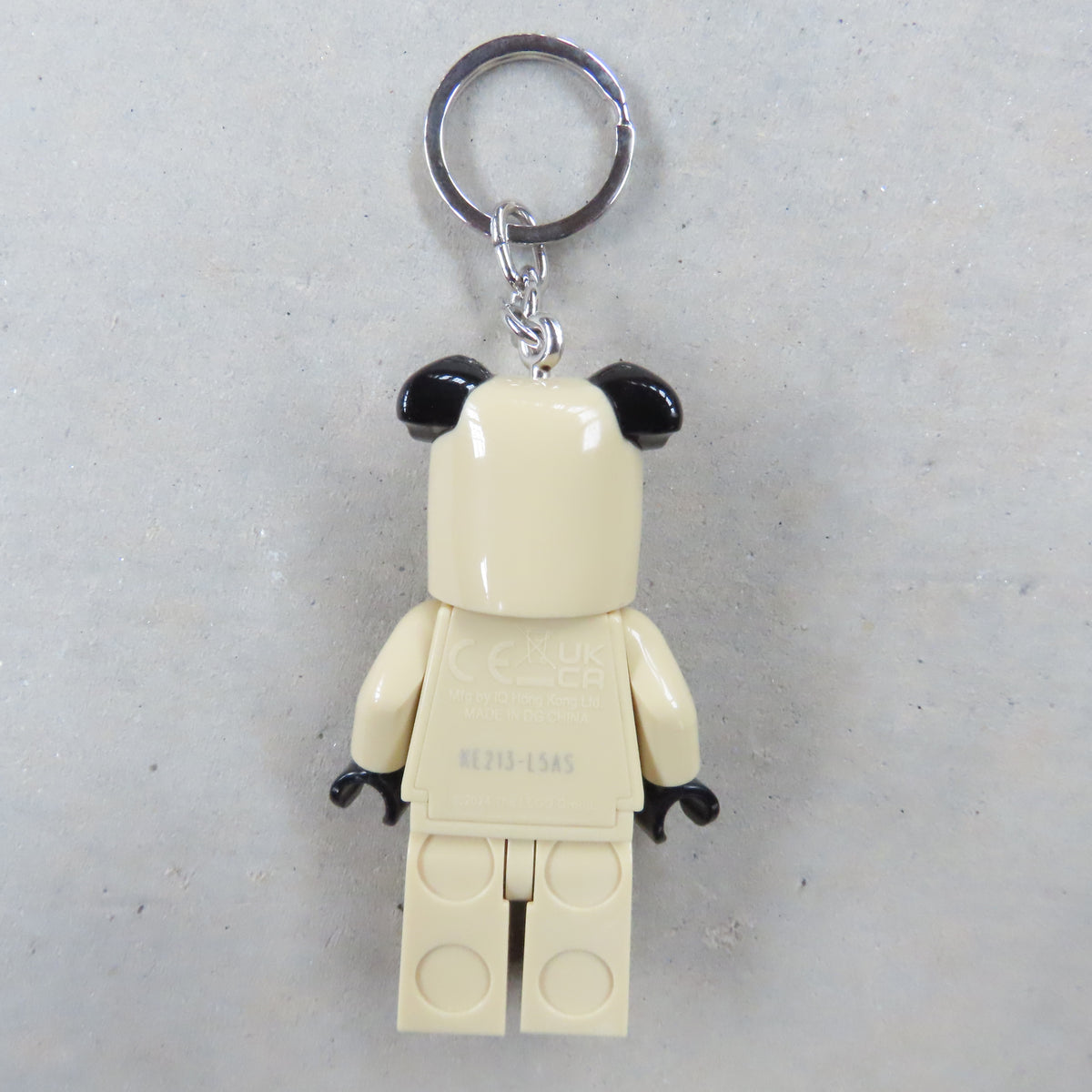 LEGO Minifigures Keychain Light: Pug Costume Person