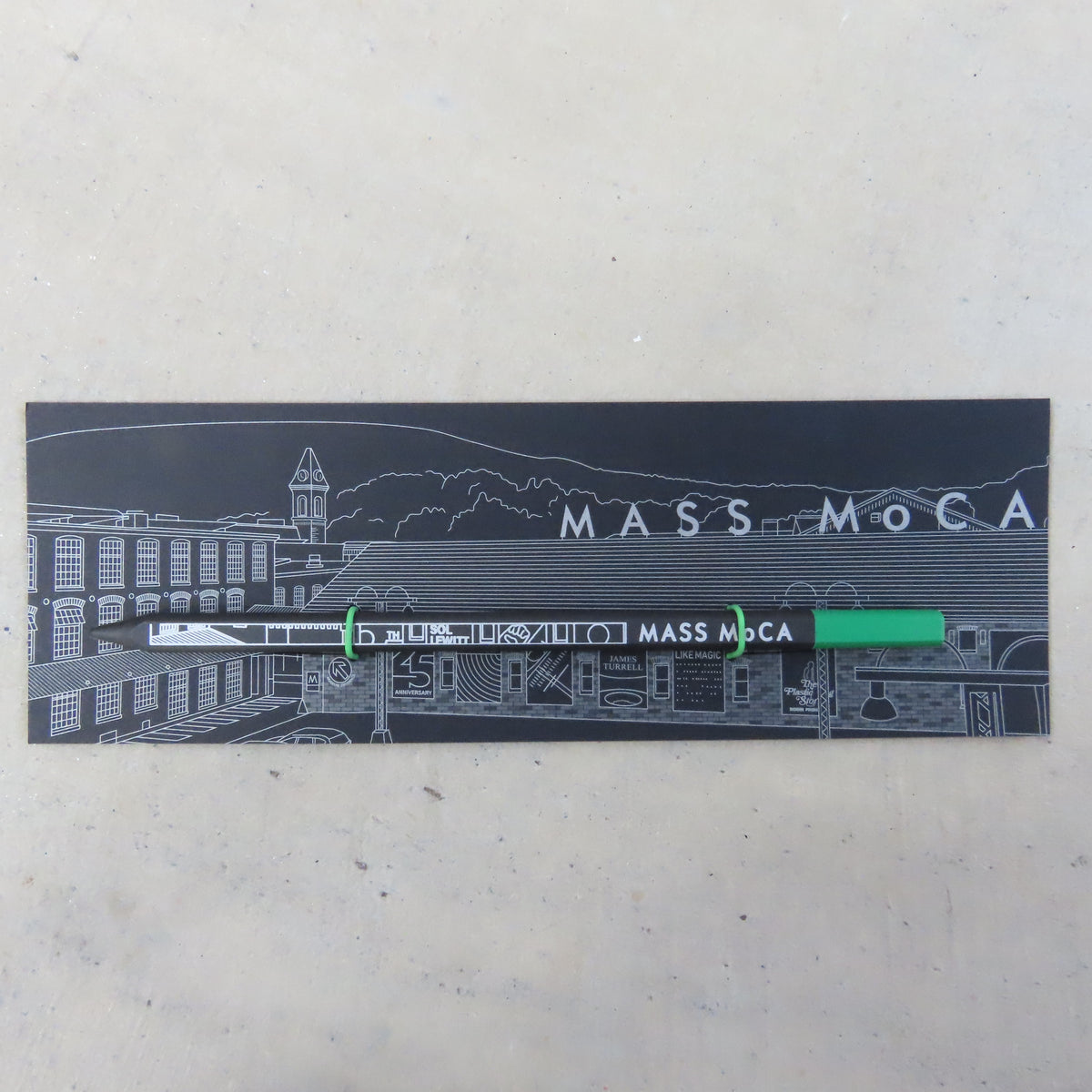 MASS MoCA x Perpetua: Recycled Graphite Pencils