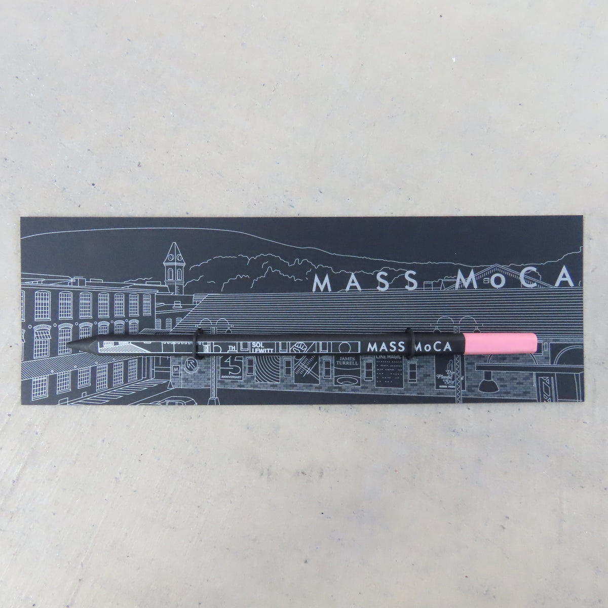 MASS MoCA x Perpetua: Recycled Graphite Pencils