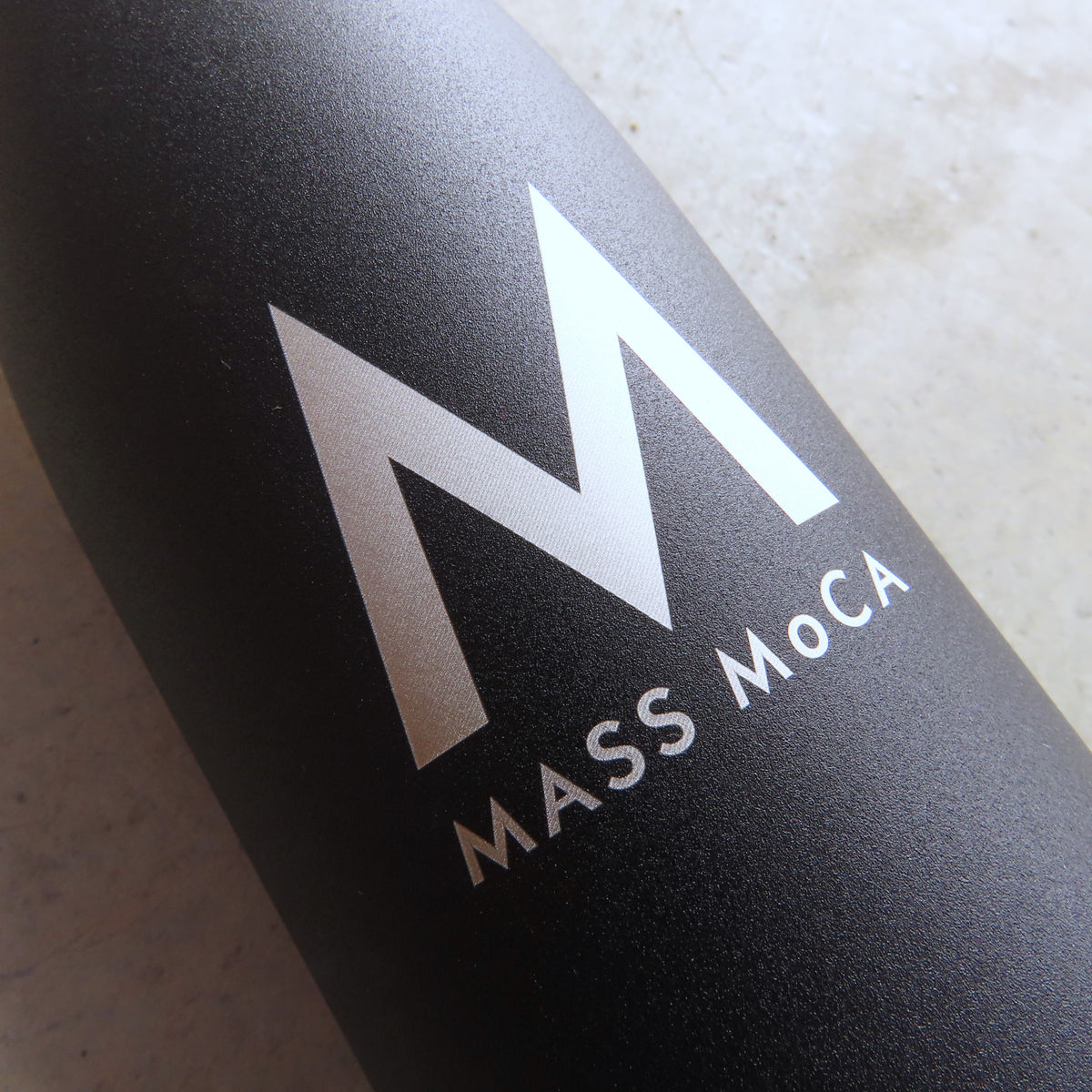 MASS MoCA Water Bottle: Matte Black