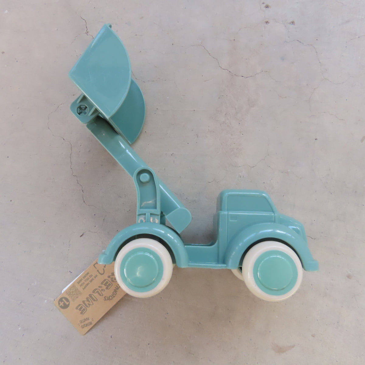 Recycled Plastic Vehicle: Excavator