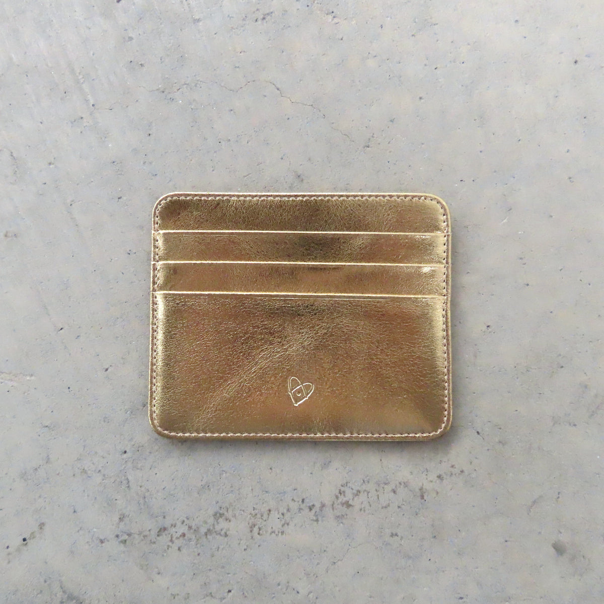 Andy Card Holder: Gold