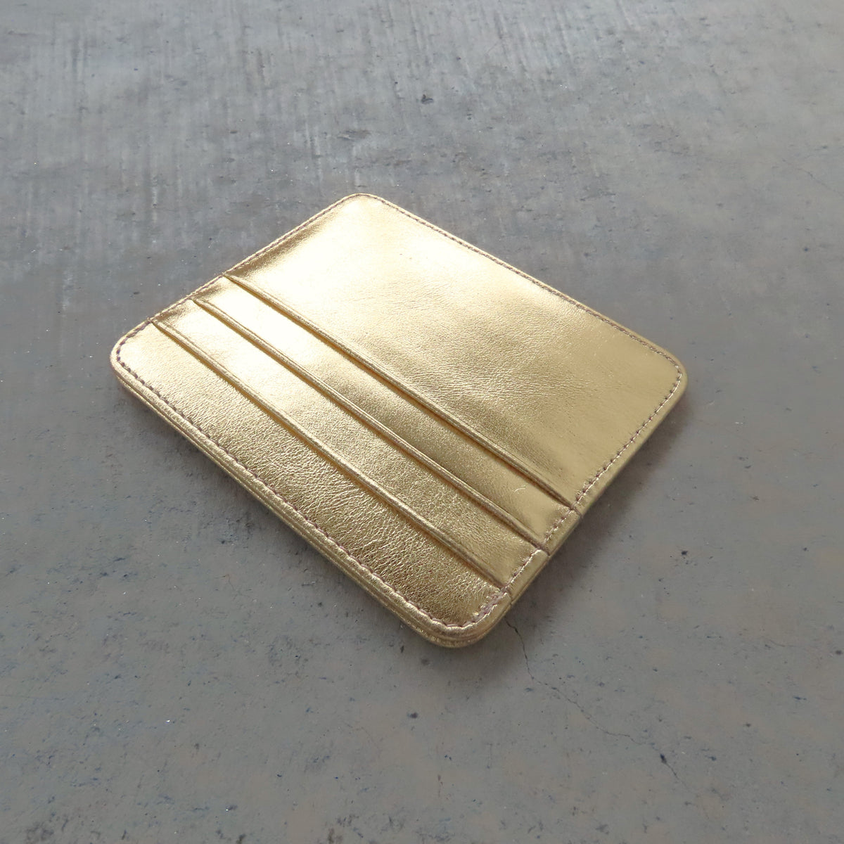 Andy Card Holder: Gold