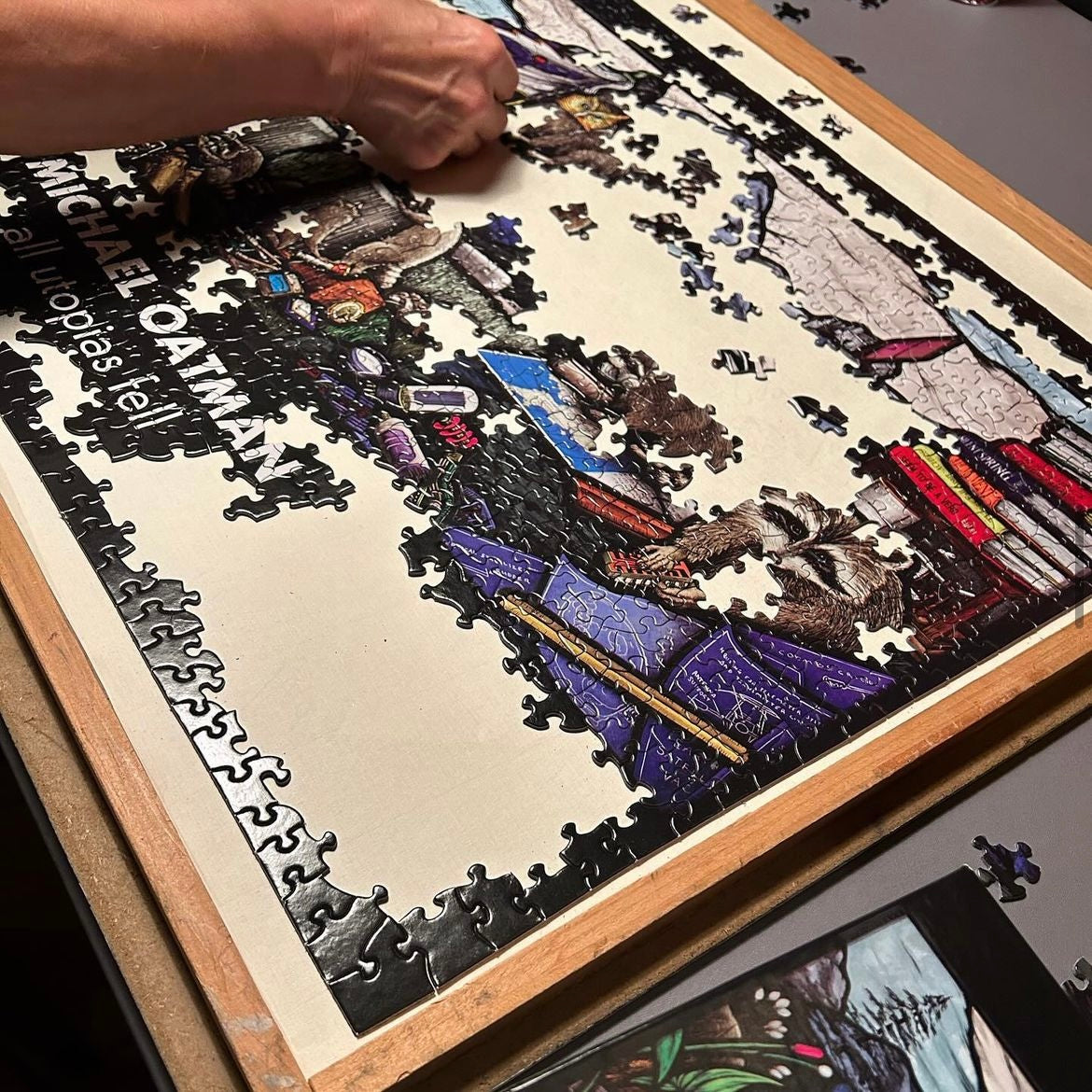 Jigsaw Puzzle: All Utopias Fell by Michael Oatman