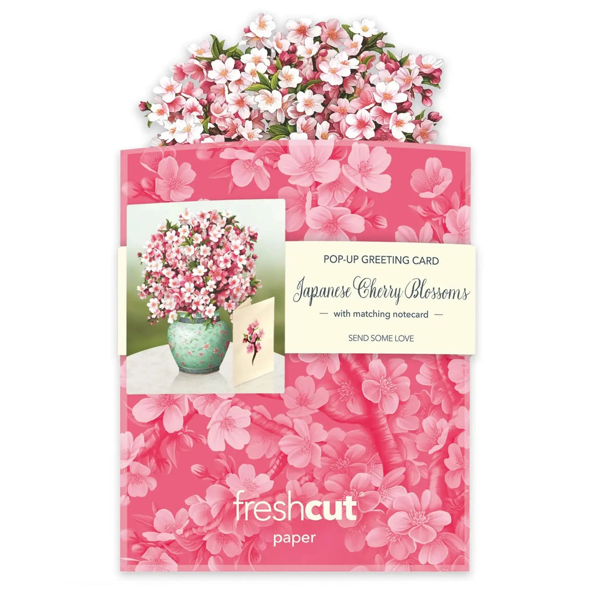 Mini Paper Bouquet: Japanese Cherry Blossom