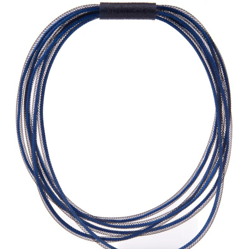 Life Necklace Round: Blue