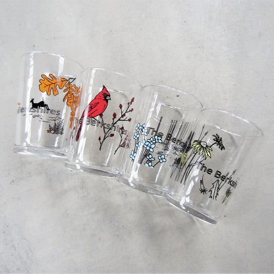 The Berkshires Mini Glasses: Set of 4 Seasons