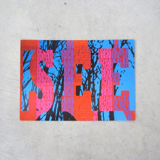 Postcard: Joe Wardwell - Hello America (Detail)