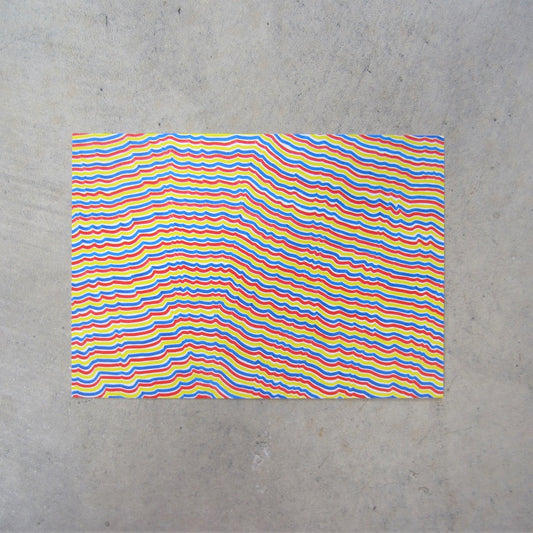 Postcard: Sol LeWitt Wall Drawing 797 (Detail)