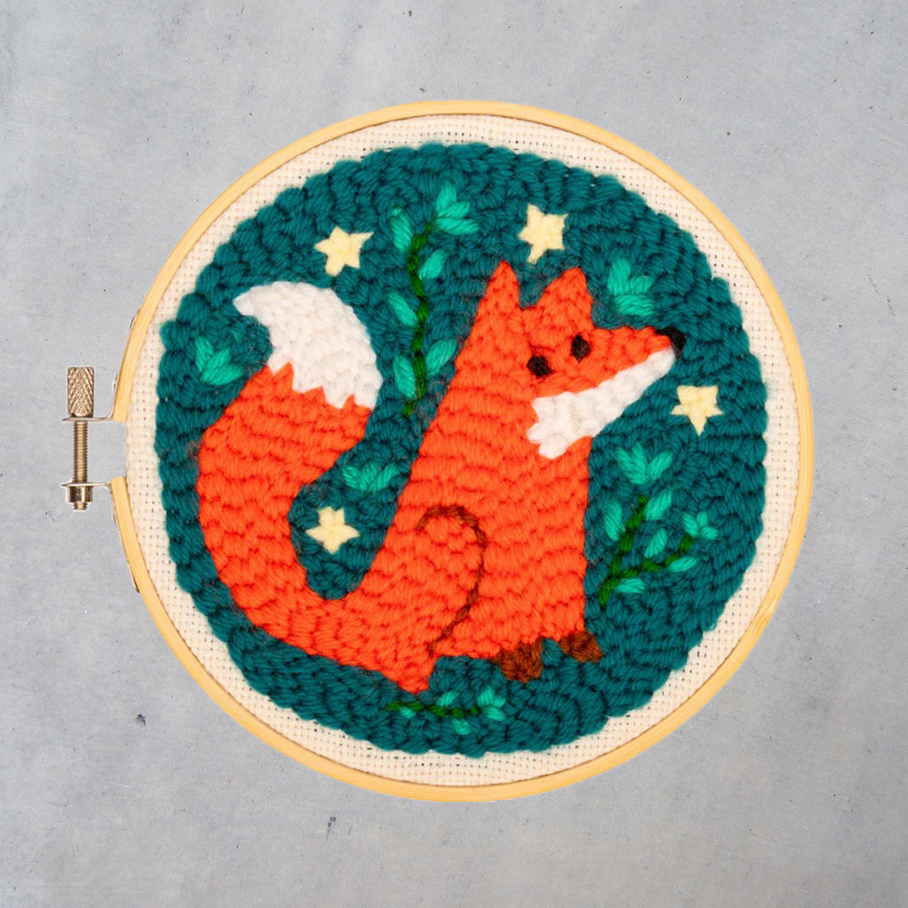 Punch Needle Kit: Fox