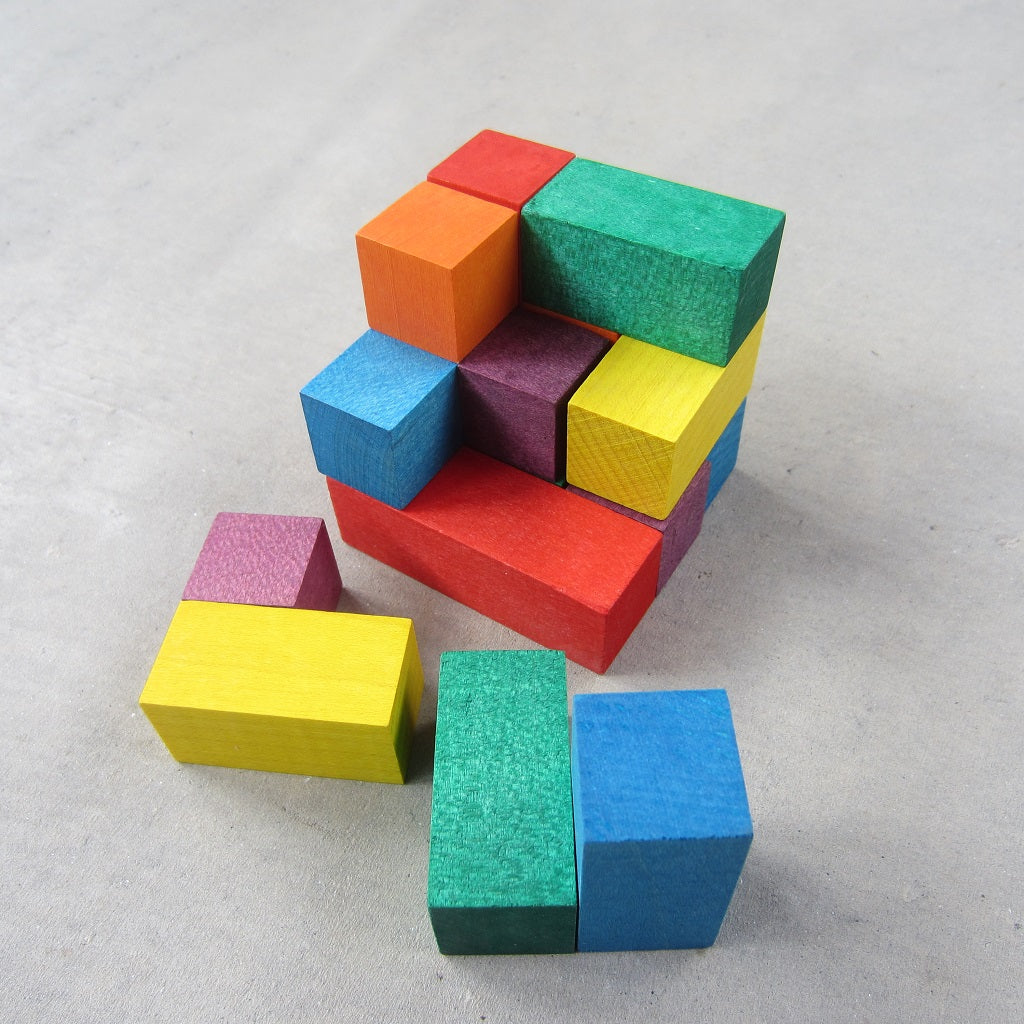 Colorful Soma Cube