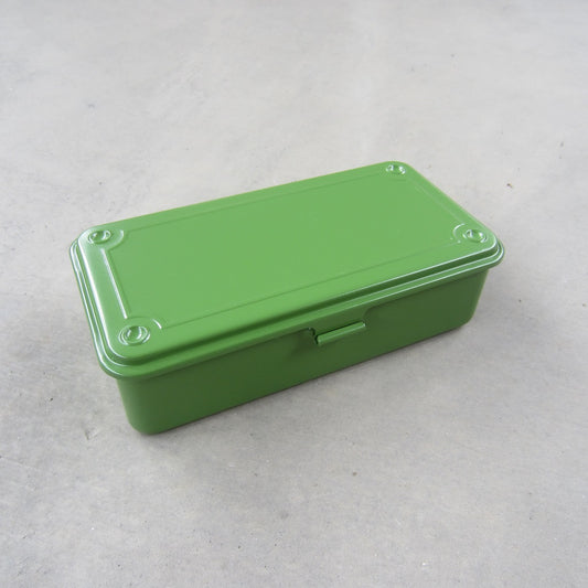 TOYO Steel Stackable Storage Box T-190: Japanese Tea Green