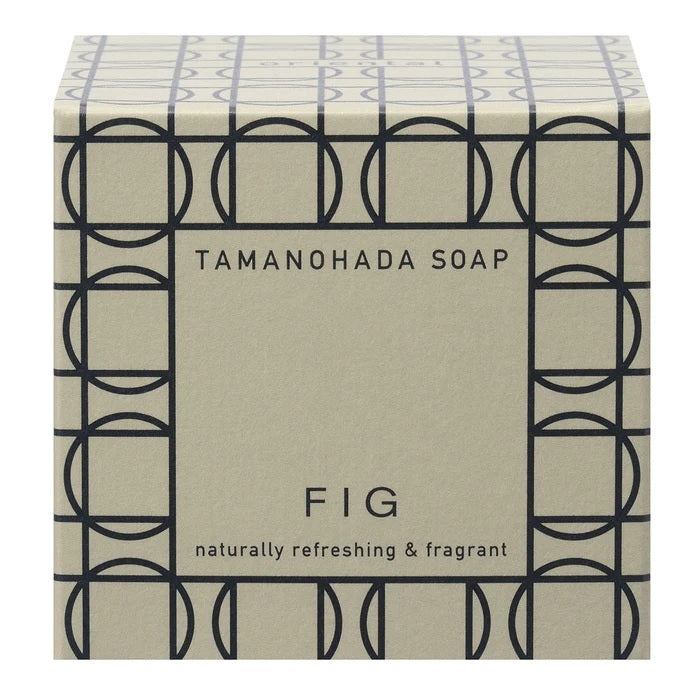 Tamanohada Round Soap: Fig