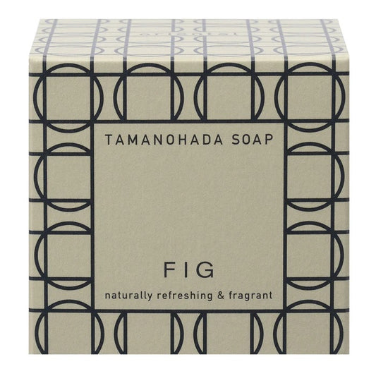 Tamanohada Round Soap: Fig