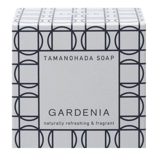 Tamanohada Round Soap: Gardenia