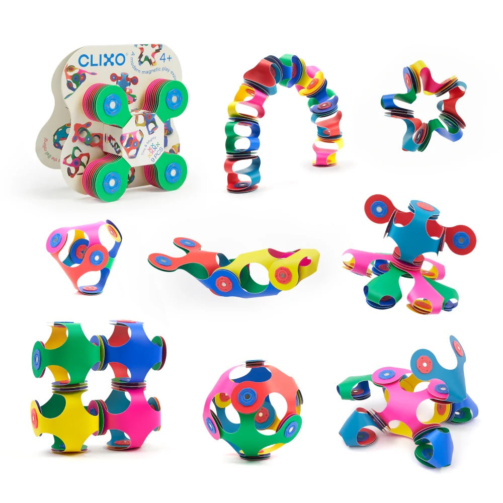 Clixo: Tiny and Mighty Pack - Classic Rainbow