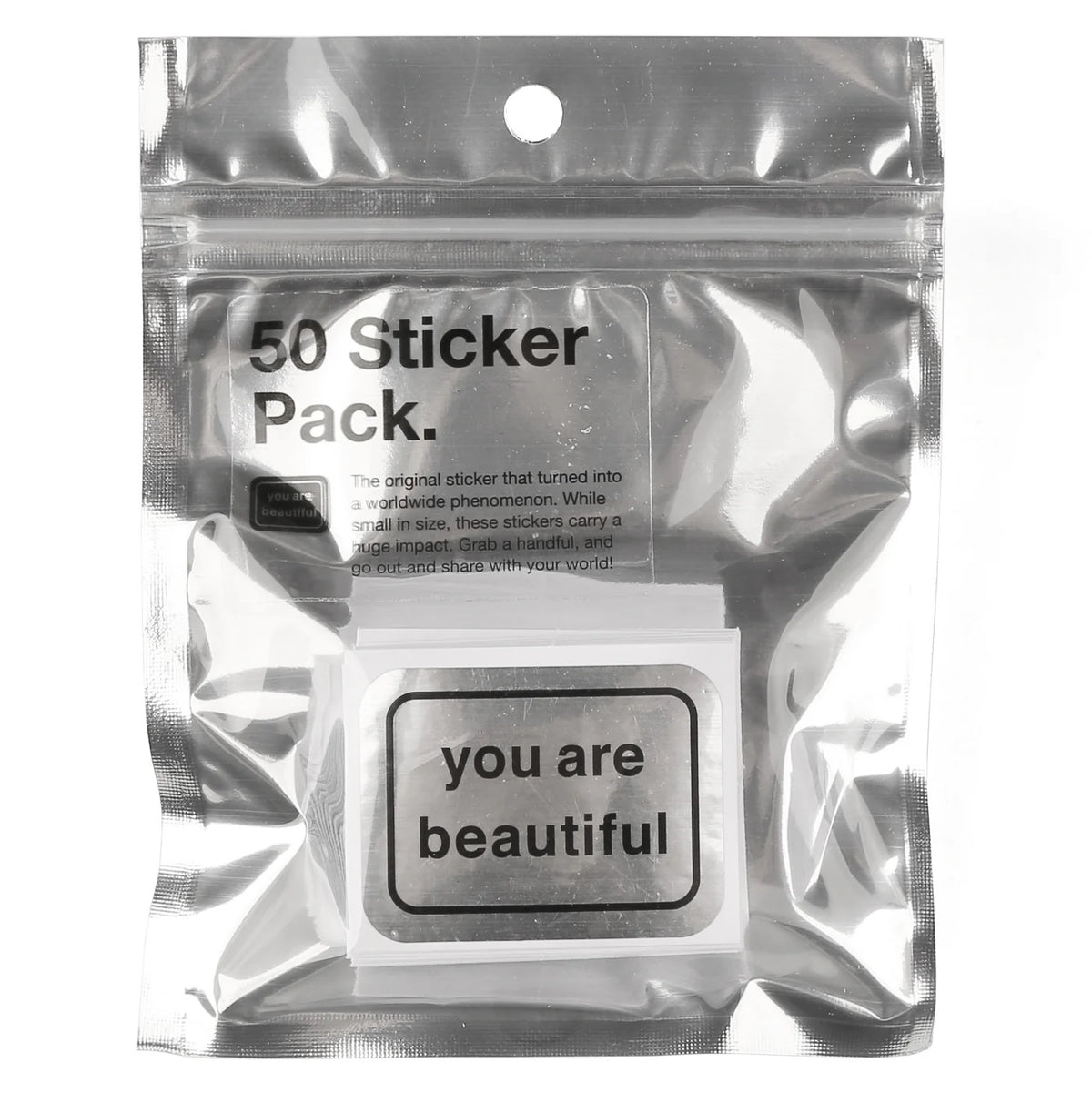 You Are Beautiful: Classic Sticker Pack 50pcs