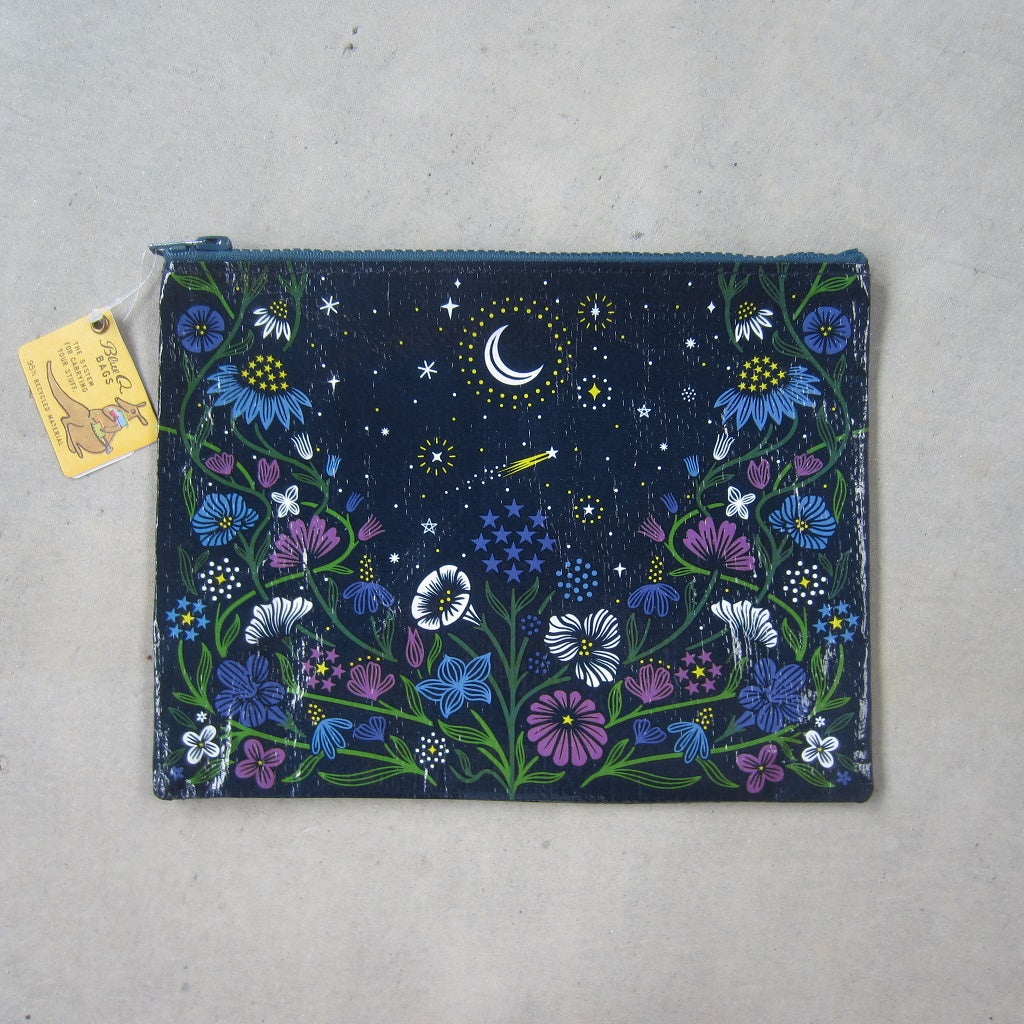 Zipper Pouch: Starry Garden