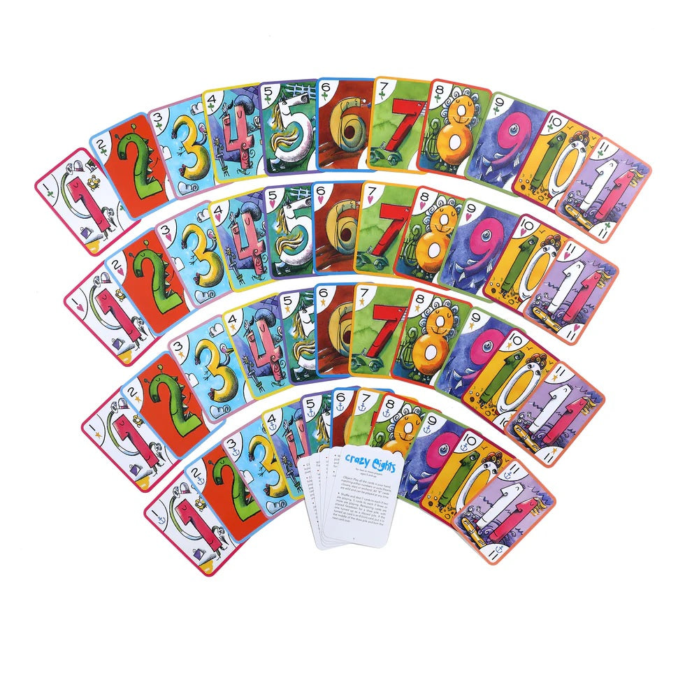 Crazy Eights Playing Cards