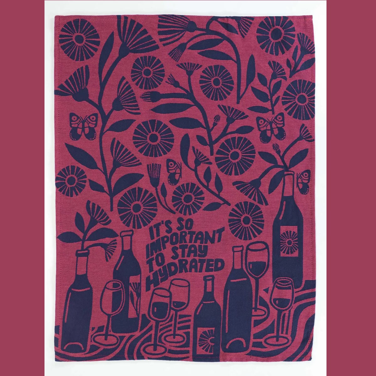 Woven Dish Towel: Stay Hydrated