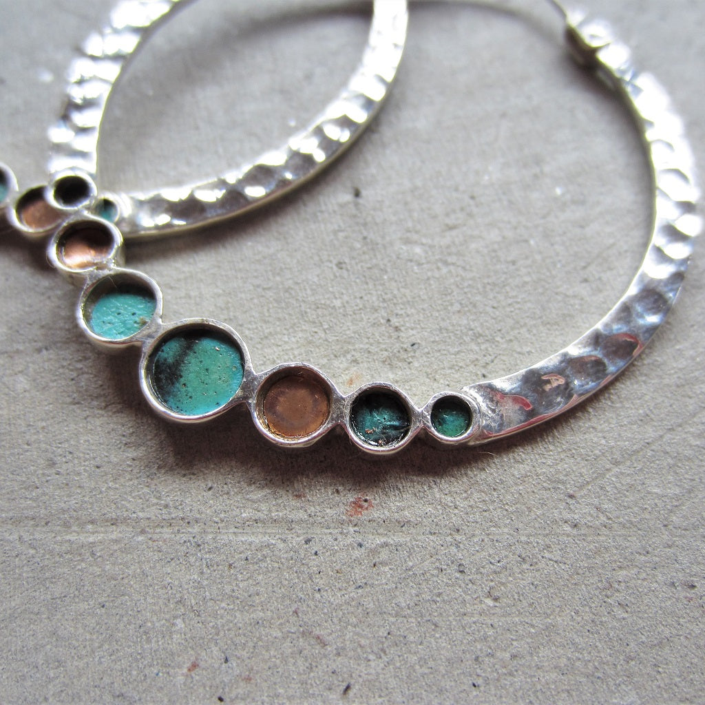 Ice Pebble Hoops
