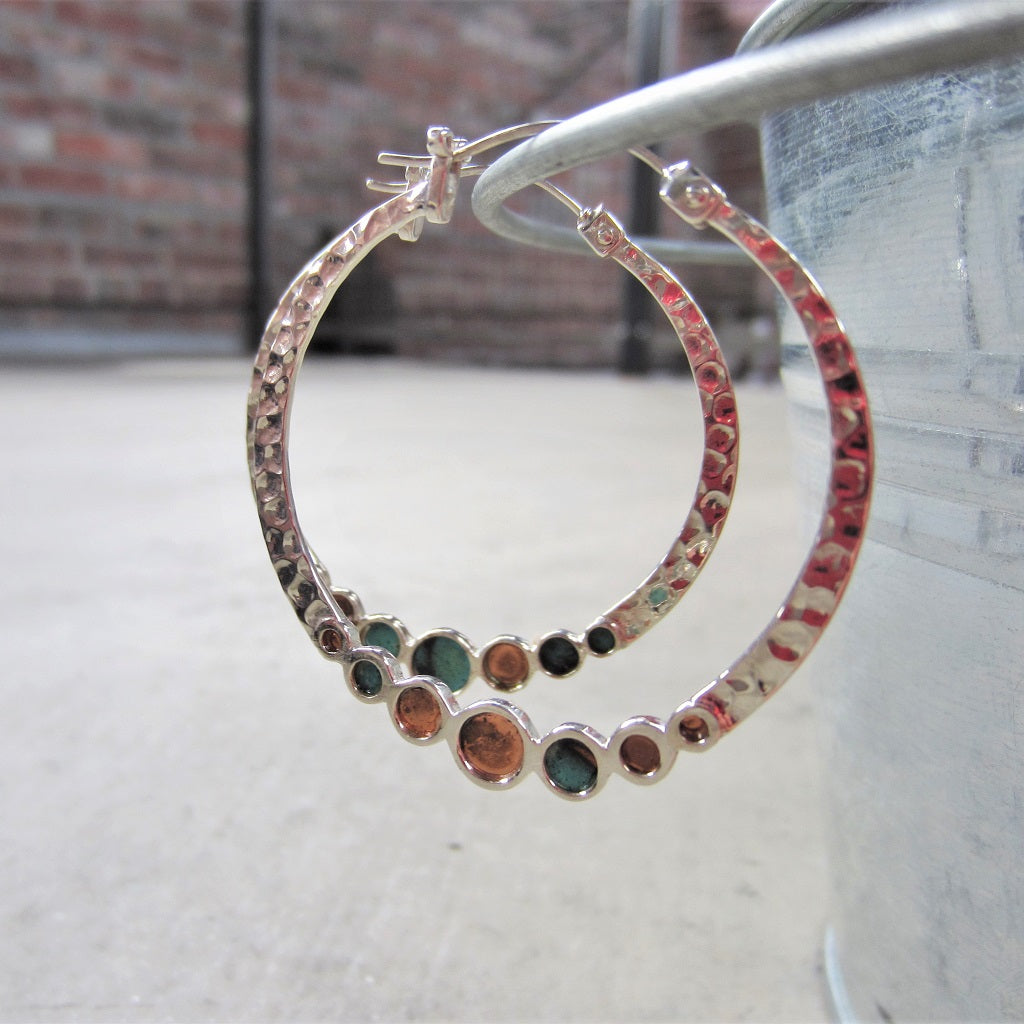 Ice Pebble Hoops