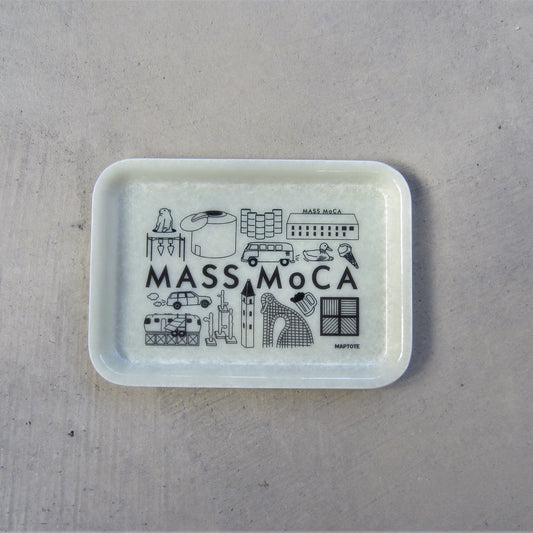MASS MoCA Small Trinket Tray: Museum Icons