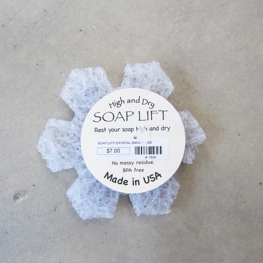 Soap Lift: Crystal Clear Snowflake