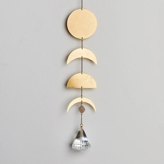 Suncatcher: Moon Phase Moonstone