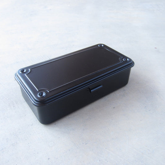 TOYO Steel Stackable Storage Box T-190: Black